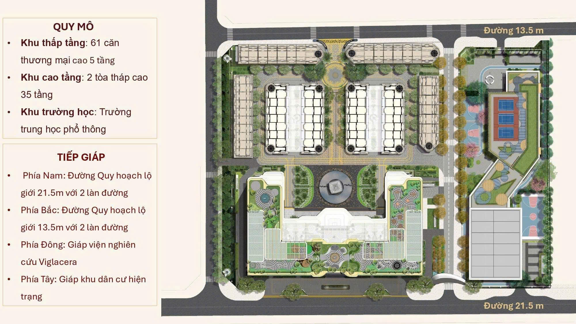 Mặt bằng Shophouse Rivea Hanoi