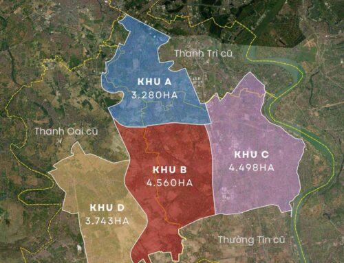 Mặt bằng Dự án Vinhomes Olympic – Chi tết phân khu A,B,C,D