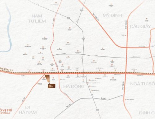 Vị trí Dự án The Vista Văn La – Tâm của Hà Đông