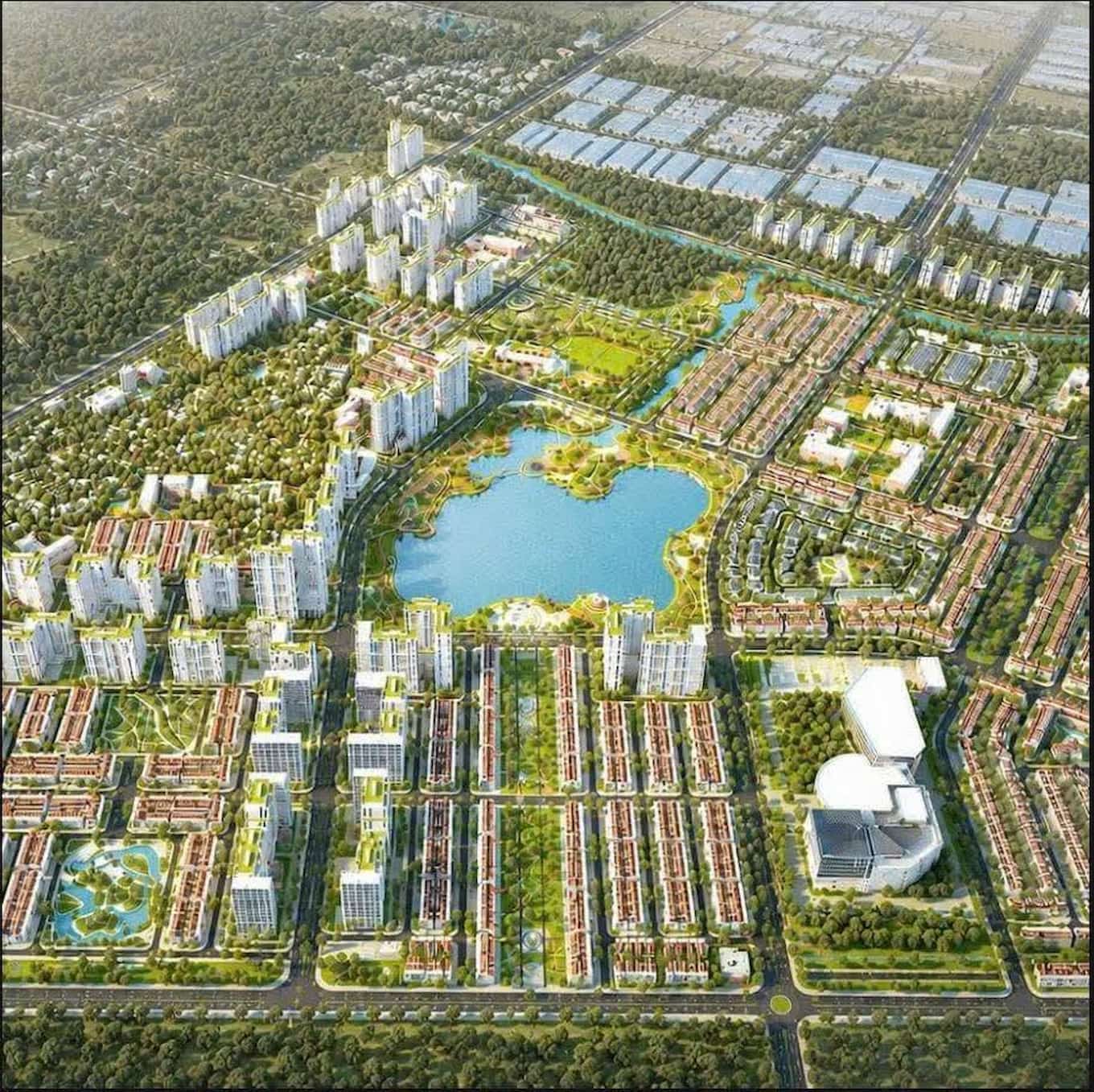 Mặt bằng tổng thể MIK phố nối