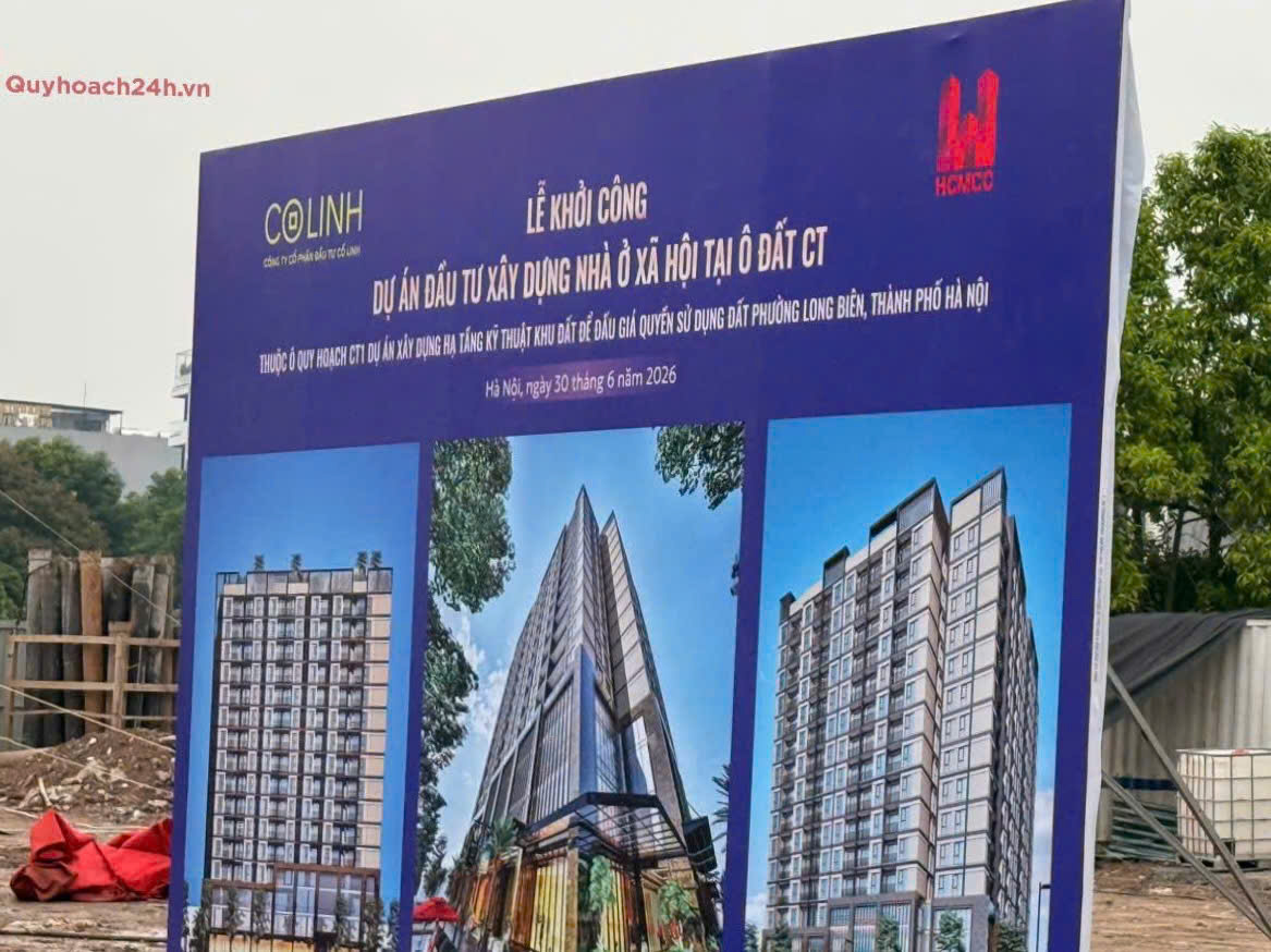 Dự án Nhà ở xã hội CT1 Cổ Linh