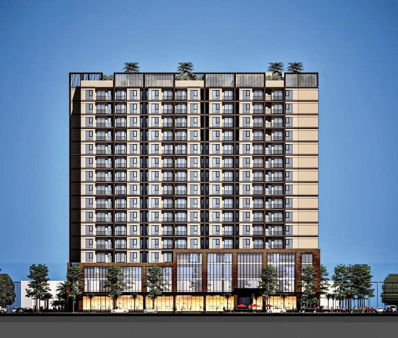 Phối cảnh Dự án Nhà ở xã hội CT1 Cổ Linh