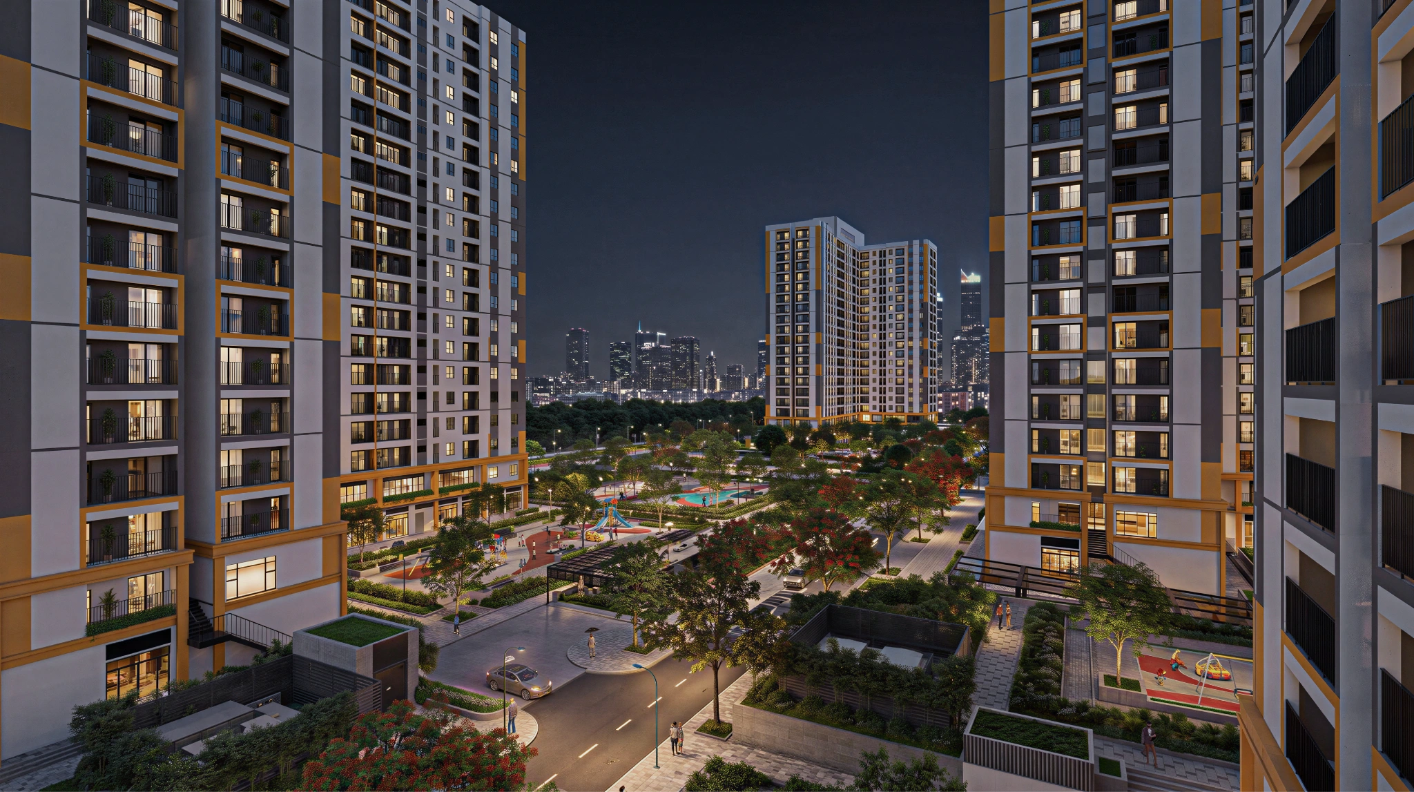 Phối cảnh dự án Khu nhà ở xã hội Tiên Dương 2 